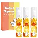 Travel Size Toilet Spray for Poop, Pocket Size, 3 Pack Citrus Scent