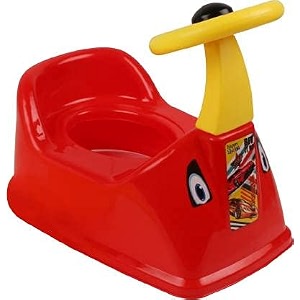 toilet trainer potty training seat- chair for kids- infant potty toilet chair with removable tray amp closing lid red