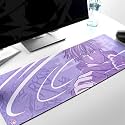 Anime Desk Mat Extra Large (32 inch x 12 inch), Honored One Printed Anime Anti-Slip Mouse Pad
