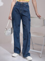 Tokyo Talkies Boot-Leg Women Blue Jeans