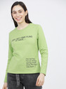 Tokyo Talkies Full Sleeve Printed Women Sweatshirt