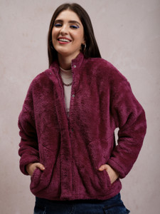 tokyo talkies full sleeve solid women jacket