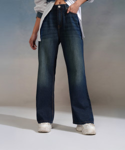 Tokyo Talkies Loose Fit Women Blue Jeans