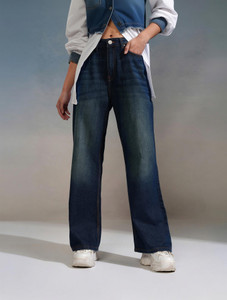Tokyo Talkies Loose Fit Women Blue Jeans