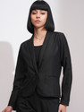Tokyo Talkies Solid Single Breasted Party Women Blazer
