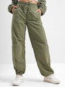 Tokyo Talkies Straight Fit Women Green Trousers