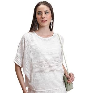 Tokyo Talkies Womens Crochet Top Extended