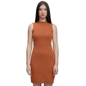 Tokyo Talkies Womens Shoulder Straps Bodycon Short