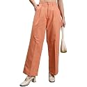 Tokyo Talkies Women39s Straight Fit Regular Trousers