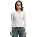 Tokyo Talkies Women39s V-Neck Fitted Top 