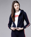 Tokyo Talkies Women Full Sleeve Solid Hooded