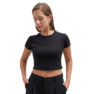 tokyo talkies women pure cotton tops for womanregular fit slim fit crop tops for women westerntop tshirt for women stylish westernsuitable for casual and workwear