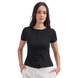 tokyo talkies women pure cotton tops for womanregular fit slim fit crop tops for women westerntop tshirt for women stylish westernsuitable for casual and workwear