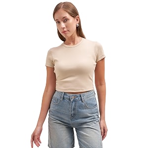 tokyo talkies women pure cotton tops for womanregular fit slim fit crop tops for women westerntop tshirt for women stylish westernsuitable for casual and workwear