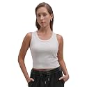 Tokyo Talkies Women Pure Cotton Tops for Woman|Slim Fit Tops for Women Western|top for Women Stylish Western|Korean Tank Tops|All Day Crop Top Tees
