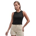 Tokyo Talkies Women Pure Cotton Tops for Woman|Slim Fit Tops for Women Western|top for Women Stylish Western|Korean Tank Tops|All Day Crop Top Tees