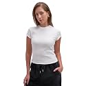 Tokyo Talkies Women Pure Cotton Tops for Woman|Regular Fit Slim fit Crop Tops for Women Western|Top Tshirt for Women Stylish Western|Suitable for Casual and Workwear