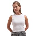Tokyo Talkies Women Pure Cotton Tops for Woman|Slim Fit Tops for Women Western|top for Women Stylish Western|Korean Tank Tops|All Day Crop Top Tees