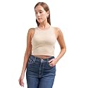Tokyo Talkies Women Pure Cotton Tops for Woman|Slim Fit Tops for Women Western|top for Women Stylish Western|Korean Tank Tops|All Day Crop Top Tees