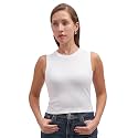 Tokyo Talkies Women Pure Cotton Tops for Woman|Slim Fit Tops for Women Western|top for Women Stylish Western|Korean Tank Tops|All Day Crop Top Tees