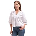 Tokyo Talkies Women Tops for Woman|Women Oversized Fit Crop Top Shirt|Comfortable Premium Korean Button Down | Workwear Top for Office &amp; Casual Outfit
