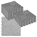 ToLanbbt Interlocking Drainage Tiles 12" x 12" Modular Interlocking Cushion