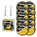 TOLESA 1-1/2 Fiberglass Reinforced Cut Off Wheels 10-Pack