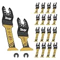 TOLESA Titanium Oscillating Saw Blades 16pcs Extra-Long Set