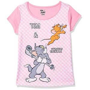 Tom Jerry Digital Print TOP D7
