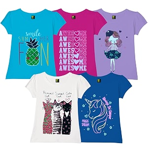 Tom Tina Regular Fit Girls T-Shirts