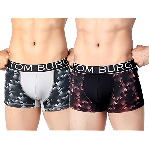 TOM BURG Regular Cotton Designer Casual Smooth