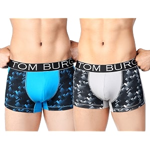 TOM BURG Regular Cotton Designer Casual Smooth