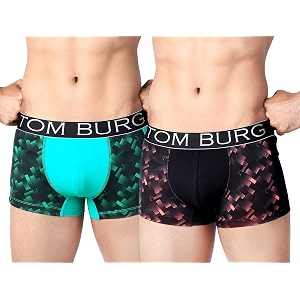 TOM BURG Regular Cotton Designer Casual Smooth