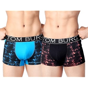 TOM BURG Regular Cotton Designer Casual Smooth