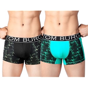TOM BURG Regular Cotton Designer Casual Smooth