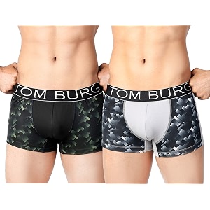 TOM BURG Regular Cotton Designer Casual Smooth