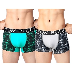 TOM BURG Regular Cotton Designer Casual Smooth