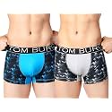 TOM BURG Regular Cotton Designer Casual Smooth