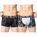 TOM BURG Regular Cotton Designer Casual Smooth