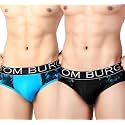 TOM BURG Regular Cotton Designer Casual Smooth