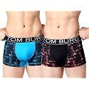 TOM BURG Regular Cotton Designer Casual Smooth