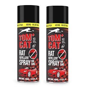 tom cat no entry rat repellentrepel spray for car rat protection spray protect wires in car bus truck amp bike  non toxic  only repels  400ml tom cat rat repellent  pack of 2 - formulation 6x