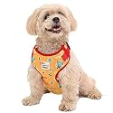 Tom and Jerry X Mutt of Course - Cheese Dog Harness | Easy Control Chest Belt for Dogs | Washable and Adjustable Dogs Harness | for All Kinds of Weather (Extra Large)