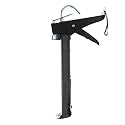 TOMAHAWK® TCRG-1A Fisher Type Heavy Duty Caulking Gun | Ratchet Pushing Rod | Professional Sealant Applicator for Silicone, Adhesives, Acrylic & Construction Sealants | Durable Metal Frame