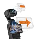 Tomat AR Screen Protector for DJI Osmo Pocket 4/Pocket 3, 2 Pack