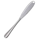 Stainless Steel 3 in 1 Butter Spreader Knife – Multipurpose Serrated & Hole-Designed for Bread, Butter, Cheese, Jam, Slicer (Silver)