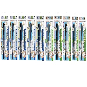 tombow fudenosuke brush pen-hard typeampsoft type eaah 5 pens total 10 pens artsblue