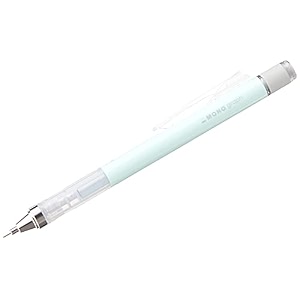 tombow mechanical pencil monograph pastel color 05mm mint green dpa-136c