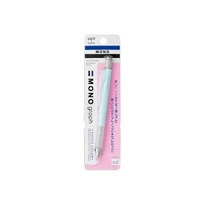 tombow mechanical pencil monograph pastel color 05mm ice blue dpa-136a