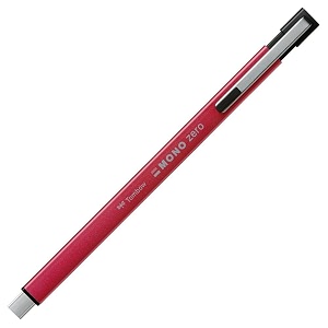 tombow mono zero premium eraser 25 mm - red